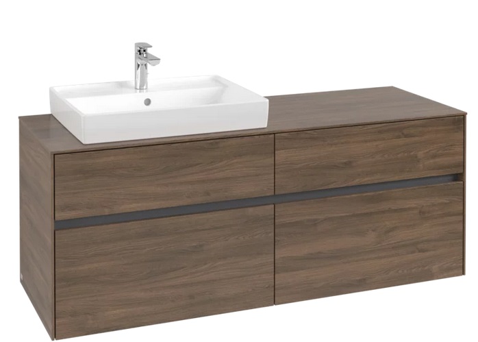 Тумба под раковину Villeroy & Boch Collaro 140х50 см ДСП дуб аризона C08500VH