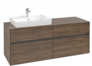 Тумба под раковину Villeroy & Boch Collaro 140х50 см ДСП дуб аризона C08500VH