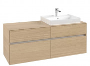 Тумба под раковину Villeroy & Boch Collaro 140х50 см ДСП северный дуб C08600VJ