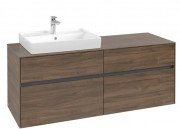 Тумба под раковину Villeroy & Boch Collaro 140х50 см ДСП дуб аризона C08500VH