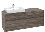 Тумба под раковину Villeroy & Boch Collaro 140х50 см ДСП каменный дуб C08500RK