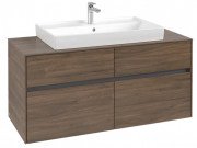 Тумба под раковину Villeroy & Boch Collaro 120х50 см ДСП дуб аризона C08700VH