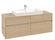 Тумба під раковину Villeroy&Boch Collaro 140х50 см ДСП північний дуб C08800VJ