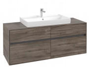 Тумба под раковину Villeroy & Boch Collaro 140х50 см ДСП каменный дуб C08800RK