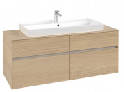 Тумба под раковину Villeroy & Boch Collaro 140х50 см ДСП северный дуб C09200VJ