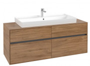Тумба под раковину Villeroy & Boch Collaro 140х50 см ДСП дуб канзас C09200RH