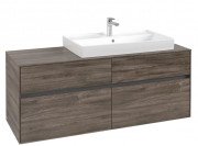 Тумба под раковину Villeroy & Boch Collaro 140х50 см ДСП каменный дуб C09000RK