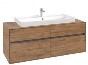 Тумба під раковину Villeroy & Boch Collaro 140х50 см ДСП дуб канзас C09200RH