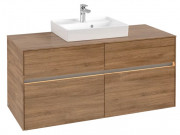 Тумба под раковину Villeroy & Boch Collaro 120х50 см с подсветкой ДСП дуб канзас C070B0RH