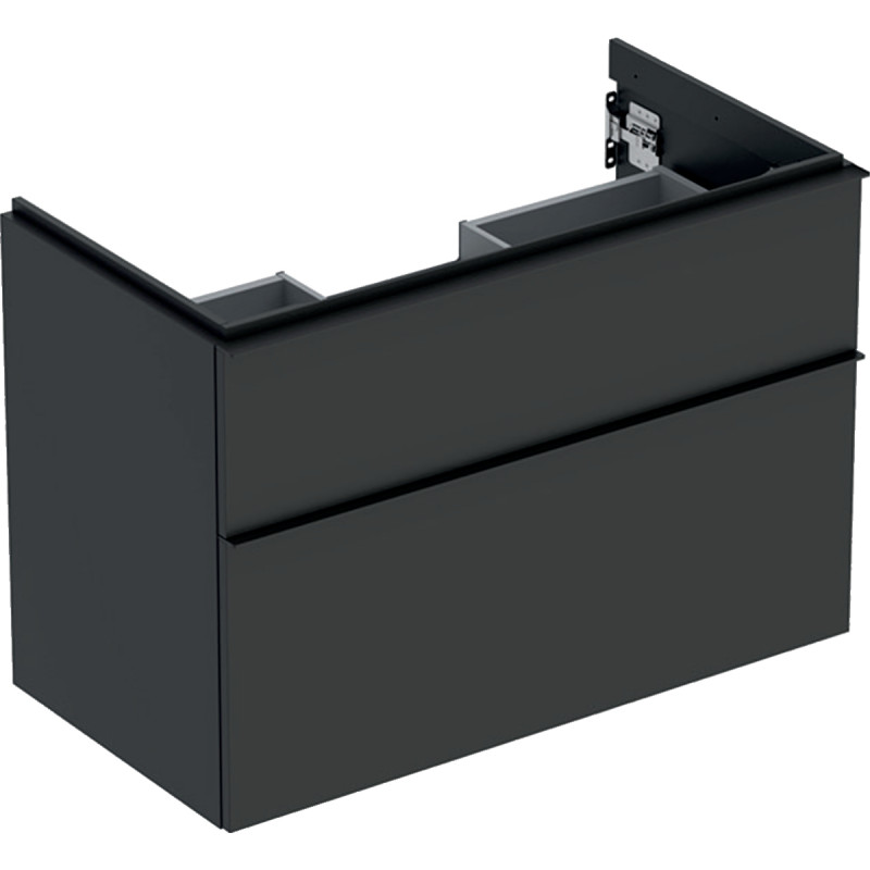 Тумба под раковину Geberit iCon 88,8x61,5x47,6 см ДСП лава матовый 502.305.JK.1