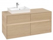 Тумба під раковину Villeroy & Boch Collaro 120х50 см із підсвічуванням ДСП північний дуб C071B0VJ