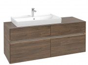 Тумба под раковину Villeroy & Boch Collaro 140х50 см с подсветкой ДСП дуб аризона C089B0VH