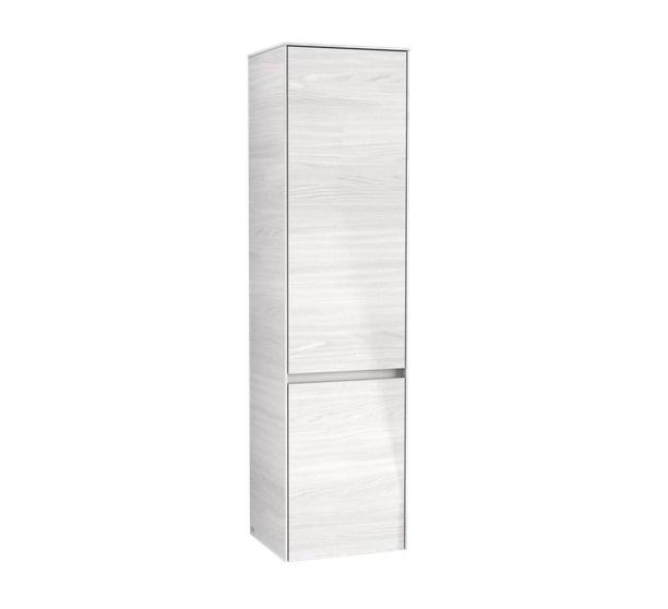 Пенал для ванной Villeroy & Boch Collaro 40,4x153,8х34,9 см петли слева ДСП белое дерево C03300E8
