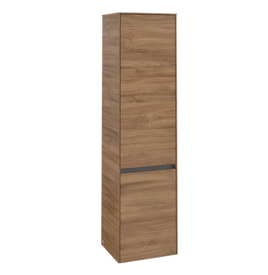 Пенал для ванної Villeroy & Boch Collaro 40,4x153,8х34,9 см петлі зліва ДСП дуб канзас C03300RH