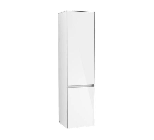 Пенал для ванной Villeroy & Boch Collaro 40,4x153,8х34,9 см петли справа ДСП матовый белый C03301MS