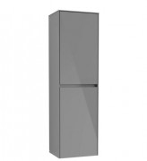 Пенал для ванної Villeroy & Boch Collaro 45,4x153,8х34,9 см петлі зліва МДФ глянсовий сірий C03400FP