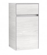 Шкафчик для ванной Villeroy & Boch Collaro 40,4x74,8х34,9 см петли слева ДСП белое дерево C03200E8