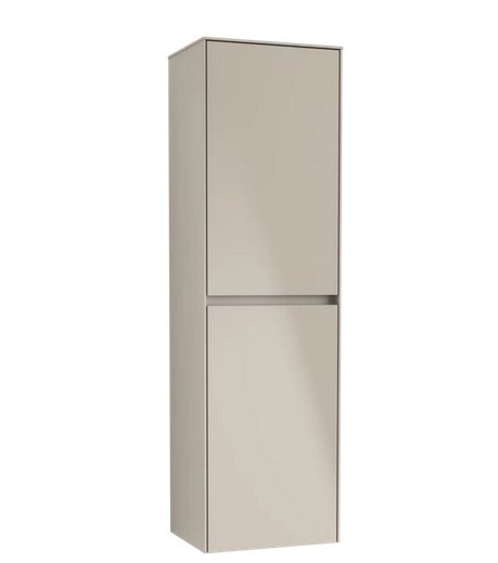 Пенал для ванної Villeroy & Boch Collaro 45,4x153, 8х34,9 см петлі зліва ДСП м'який сірий C03400VK