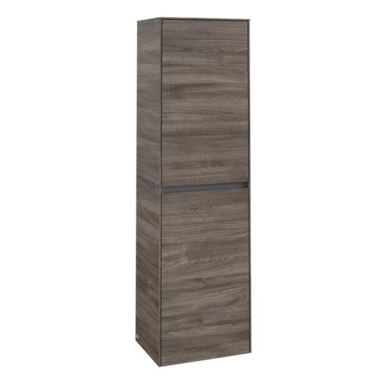 Пенал для ванной Villeroy & Boch Collaro 45,4x153,8х34,9 см петли справа ДСП каменный дуб C03401RK