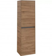 Пенал для ванної Villeroy & Boch Collaro 45,4x153,8х34,9 см петлі зліва з підсвічуванням ДСП дуб канзас C034L0RH