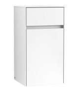 Шафка для ванної Villeroy & Boch Collaro 40,4x74,8х34,9 см петлі праворуч ДСП матова біла C03201MS