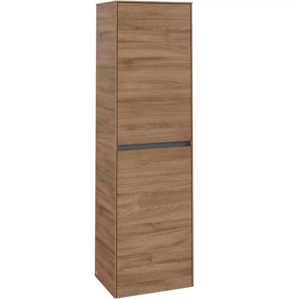 Пенал для ванной Villeroy & Boch Collaro 45,4x153,8х34,9 см петли справа с подсветкой ДСП дуб канзас C034L1RH