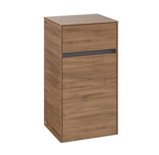 Шкафчик для ванной Villeroy & Boch Collaro 40,4x74,8х34,9 см петли справа ДСП дуб канзас C03201RH