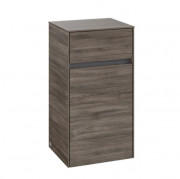 Шафка для ванної Villeroy & Boch Collaro 40,4x74,8х34,9 см петлі праворуч ДСП кам'яний дуб C03201RK