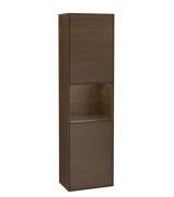 Пенал Villeroy & Boch Finion 41,8x151,6х27 см петлі зліва з підсвічуванням ДСП шпон волоського горіха F460GNGN