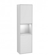 Пенал Villeroy & Boch Finion 41,8x151,6х27 см петлі зліва з підсвічуванням МДФ білий матовий лак F460MTMT