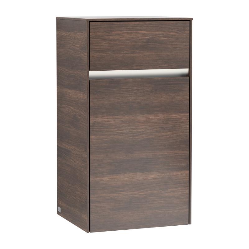 Шафка Villeroy & Boch Collaro 40,4x74,8х34,9 см петлі зліва з підсвічуванням ДСП дуб арізона C032L0VH