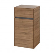 Шафка Villeroy & Boch Collaro 40,4x74,8х34,9 см петлі праворуч з підсвічуванням ДСП дуб канзас C032L1RH