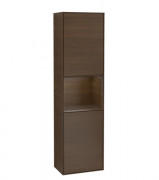 Пенал Villeroy & Boch Finion 41,8x151,6х27 см петлі зліва з підсвічуванням ДСП шпон волоського горіха F460GNGN