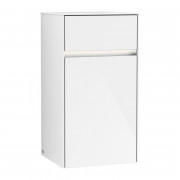 Шкафчик Villeroy & Boch Collaro 40,4x74,8х34,9 см петли слева с подсветкой МДФ глянцевый белый C032L0DH
