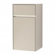 Шкафчик Villeroy & Boch Collaro 40,4x74,8х34,9 см петли справа с подсветкой ДСП мягкий серый C032L1VK