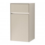 Шкафчик Villeroy & Boch Collaro 40,4x74,8х34,9 см петли справа с подсветкой ДСП мягкий серый C032L1VK