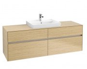 Тумба під раковину Villeroy & Boch Collaro 160х50 см із підсвічуванням ДСП північний дуб C025B0VJ