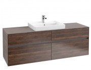 Тумба под раковину Villeroy & Boch Collaro 160х50 см с подсветкой ДСП дуб аризона C025B0VH