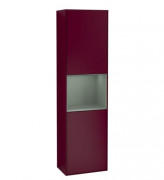 Пенал Villeroy & Boch Finion 41,8x151,6х27 см петлі зліва з підсвічуванням МДФ півонія матовий лак/оливковий матовий лак F460GMHB