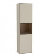 Пенал Villeroy & Boch Finion 41,8x151,6х27 см петлі зліва з підсвічуванням МДФ пісок матовий лак/шпон волоський горіх F460GNHH