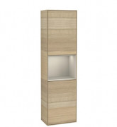 Пенал Villeroy & Boch Finion 41,8x151,6х27 см петлі зліва з підсвічуванням ДСП шпон дуба/пісок матовий лак F460HHPC