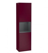 Пенал Villeroy & Boch Finion 41,8x151,6х27 см петлі зліва з підсвічуванням МДФ півонія матовий лак/темно-синій матовий лак F460HGHB