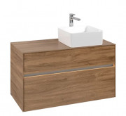 Тумба під раковину Villeroy & Boch Collaro 100х50 см із підсвічуванням ДСП дуб канзас C040B0RH