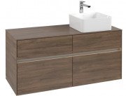 Тумба під раковину Villeroy & Boch Collaro 120х50 см із підсвічуванням ДСП дуб аризона C043B0VH