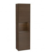 Пенал Villeroy & Boch Finion 41,8x151,6х27 см петлі зліва з підсвічуванням ДСП шпон волоського горіха G460GNGN