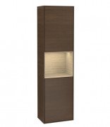 Пенал Villeroy & Boch Finion 41,8x151,6х27 см петлі зліва з підсвічуванням ДСП шпон волоського горіха/шпон дуба F460PCGN