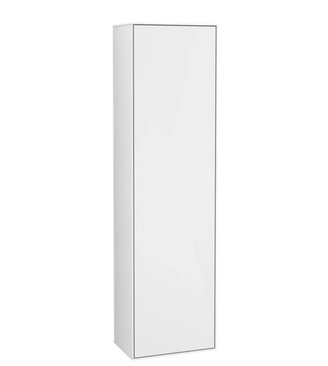 Пенал Villeroy & Boch Finion 41,8x151,6х27 см петли слева с подсветкой МДФ глянцевый белый лак G48000GF