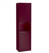 Пенал Villeroy & Boch Finion 41,8x151,6х27 см петлі зліва з підсвічуванням МДФ півонія матовий лак G460HBHB