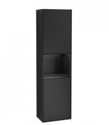 Пенал Villeroy & Boch Finion 41,8x151,6х27 см петлі зліва з підсвічуванням МДФ чорний матовий лак G460PDPD