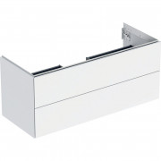 Тумба під раковину Geberit One 118,4x50,4x47 см ДСП білий матовий 505.265.00.2